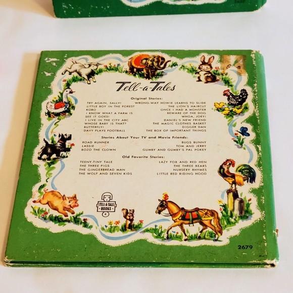Vintage Tell-A-Tale Whitman Hardcover Childrens Fairy Tale Books. Lot of 4. - Picture 12 of 16